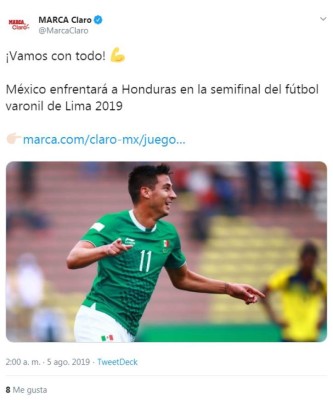 Honduras se enfrentará a México en los Panamericanos y esto dicen los medios