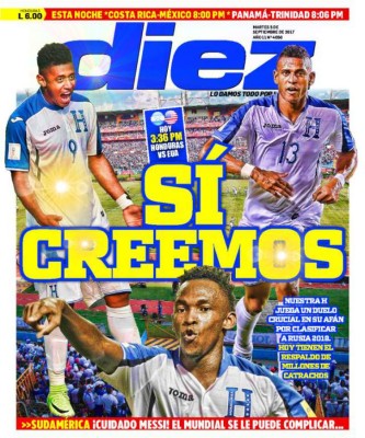 IMPERDIBLES: Así amanecieron las portadas de Concacaf y del mundo