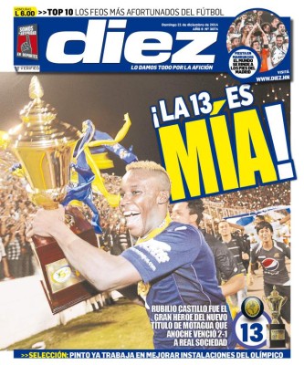 LAS MEJORES PORTADAS DE DIARIO DIEZ DEL 2014