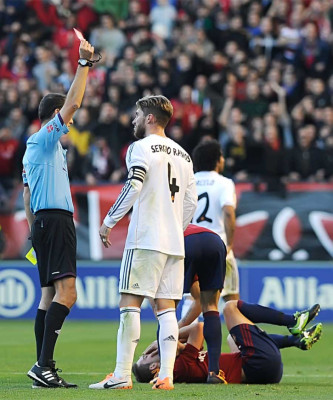 Así sufrió el Real Madrid ante el Osasuna.