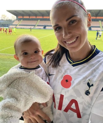 Solo duró dos meses: Así fue el corto paso de Alex Morgan por el Tottenham de Inglaterra