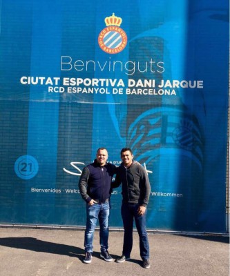 ¡De lujo! Las imágenes de la capacitación de Amado Guevara en Europa