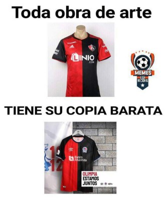 Los memes destrozan al Olimpia tras presentar oficialmente sus nuevos uniformes