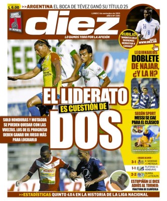 Las portadas deportivas de este lunes 02 de noviembre en el mundo