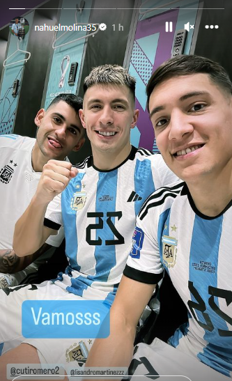 No se lo pueden creer: la reacción de los futbolistas argentinos por jugar la final del Mundial y el mensaje de Di María para Modric