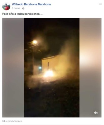 Jugadores hondureños le dieron la bienvenida al 2018