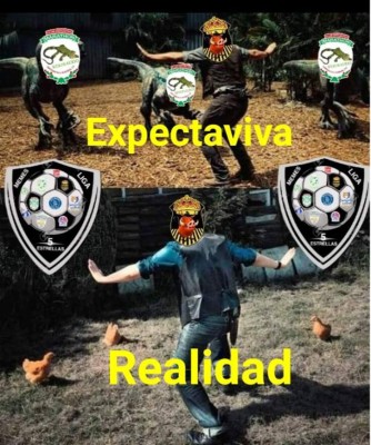 Los memes del sufrido empate de Marathón ante Real España en el Yankel