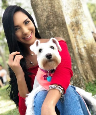 Dorelyn Rojas, la hermosa modelo tica que se emociona con el Mundial de Rusia