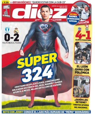 Así armamos la súper portada de Cristiano Ronaldo