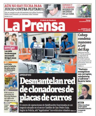 Picantes portadas de este viernes por el mundo