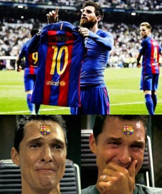 Real Madrid ganó el Clásico y los memes hacen pedazos al Barcelona, Dest y Lionel Messi