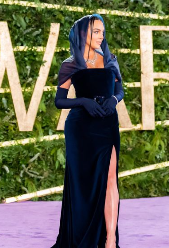 ¡Qué belleza! Georgina Rodríguez eclipsa en la alfombra roja de Arabia Saudita y el impactante precio de su collar de diamantes