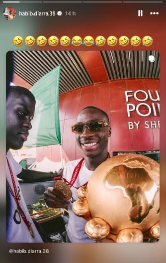 Habib Diarra se burló de la CAF tras determinar que Marruecos es el nuevo campeón.