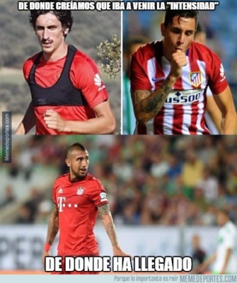 Los mejores memes de la victoria del Atlético de Madrid ante Bayern Múnich