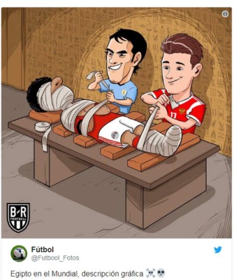 Pobre Salah: Los imperdibles memes del adiós de Egipto en el Mundial de Rusia 2018