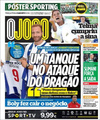 PORTADAS: Lo que el mundo amaneció diciendo este martes 09 de agosto