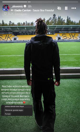 El mensaje de Alenis Vargas luego de firmar contrato con el SJK Seinäjoki.