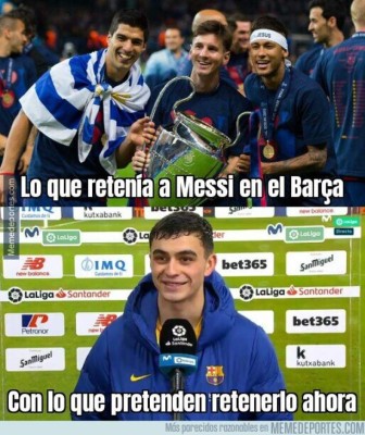 Los memes de la goleada del Barcelona de Messi y del empate del Real Madrid con el Osasuna