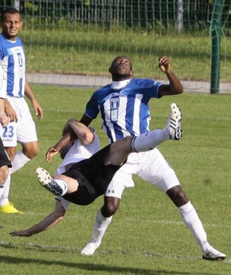 El 11 que utilizó Honduras en el amistoso con Bielorrusia en 2010 previo al Mundial de Sudáfrica