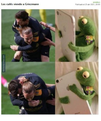 Destrozan al Real Madrid y a Antoine Griezmann en los mejores memes destacados del día