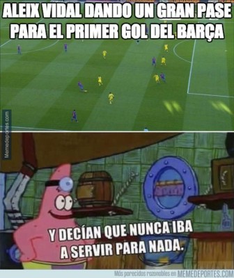 ¡Paliza del Barcelona y los memes no tardan en llegar!