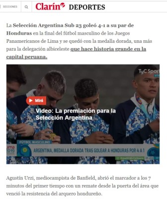 Lo que dicen los medios internacionales tras la medalla de plata de Honduras en Panamericanos