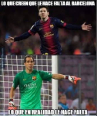 Los memes que dejaron las fallas del Chicharito ante el Barcelona