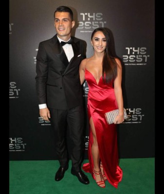 Leonita Lekaj, la mujer de jugador del Arsenal que deslumbró en los Premios 'The Best'