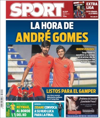 PORTADAS: Lo que el mundo amaneció diciendo este martes 09 de agosto