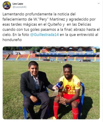 Lo que dice la prensa internacional sobre la muerte de Walter 'Pery” Martínez