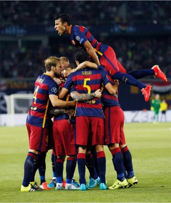 Las mejores imágenes de la final de Supercopa de Europa 2015