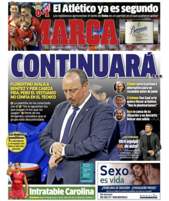 Las principales portadas deportivas en el mundo este lunes