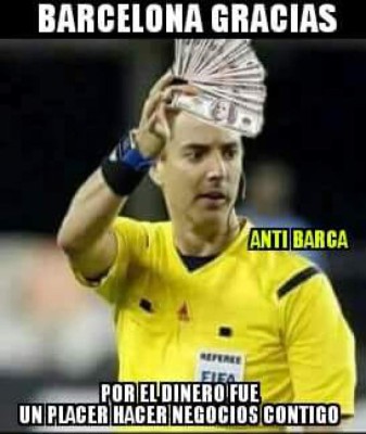 MEMES: A pesar del triunfo, el Barcelona es atacado en las redes sociales