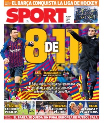 La prensa internacional se rinde a Messi y el Barcelona tras su dominio en España&nbsp;&nbsp;