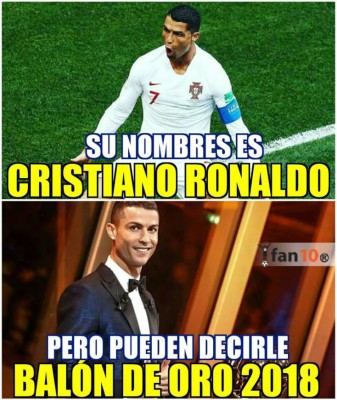 Los memes van directo a Cristiano Ronaldo tras su cuarto gol en Rusia-2018