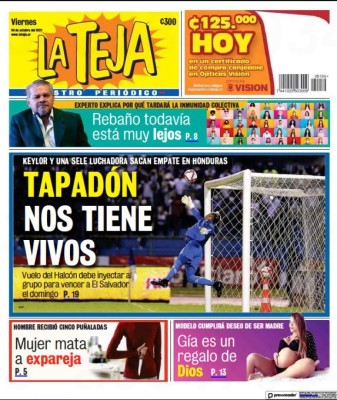 ¡Exhibidos, maldición, sin gol! Prensa mexicana fulmina al tri, euforia en El Salvador; drama en Costa Rica y Honduras