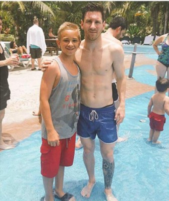 Messi disfruta en el Caribe y Neymar en Las Vegas