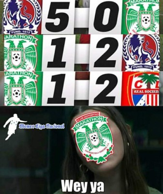 Los crueles memes de la jornada 11: Humillan al Marathón tras derrota ante Real Sociedad