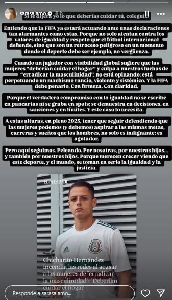 La esposa de Isco fulmina al Chicharito Hernández por su opinión sobre las mujeres: La FIFA debe penarlo