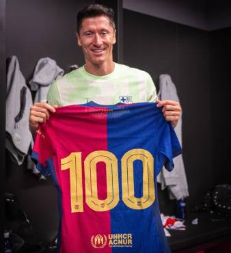 Robert Lewandowski no tiene claro si renovará con el Barcelona tras finalizar su contrato.