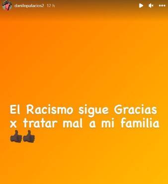 Danilo Palacios compartió esta publicación en su cuenta de Instagram. El lateral cocotero fue titular.