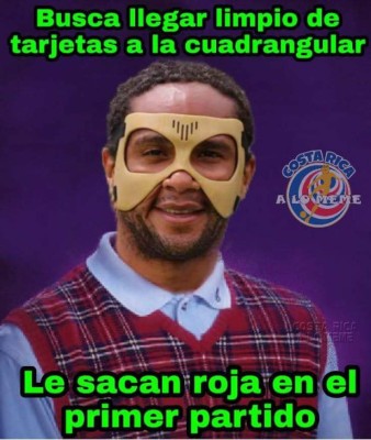 ¡Memes para morir de risa! Jonathan McDonald fue héroe y villano del clásico tico