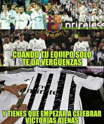Memes: Rematan al Real Madrid tras el triunfo del Barcelona sobre el Atlético