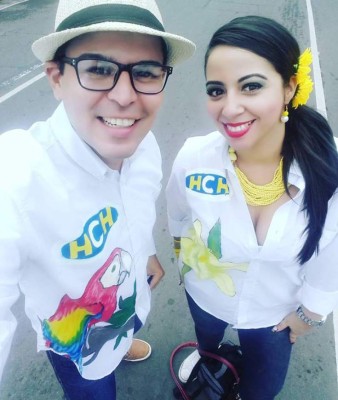 Presentadoras de Honduras levantan suspiros en el Día de la Independencia