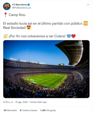 ''Engañaste a D10s'': afición del Barça ataca a Laporta en las afueras del estadio tras el adiós de Messi