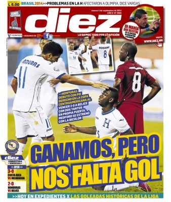LAS MEJORES PORTADAS DE DIARIO DIEZ DEL 2014