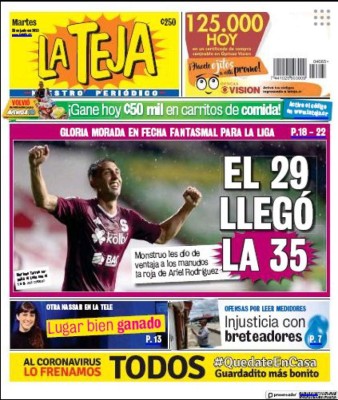 Prensa tica destroza al Alajuelense por su pobre juego y alaba la conquista de Centeno y Saprissa