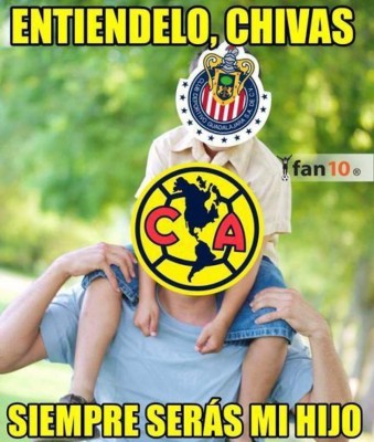 Memes estallan contra el Guadalajara tras caer humillado ante el América en el clásico mexicano