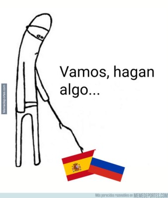 ¡No perdonan! Piqué protagoniza los memes tras la eliminación de España