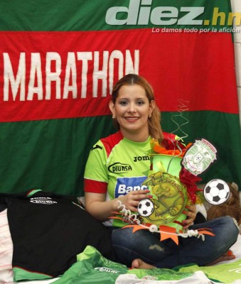 Tanya Rodríguez, una fan enamorada del Marathón